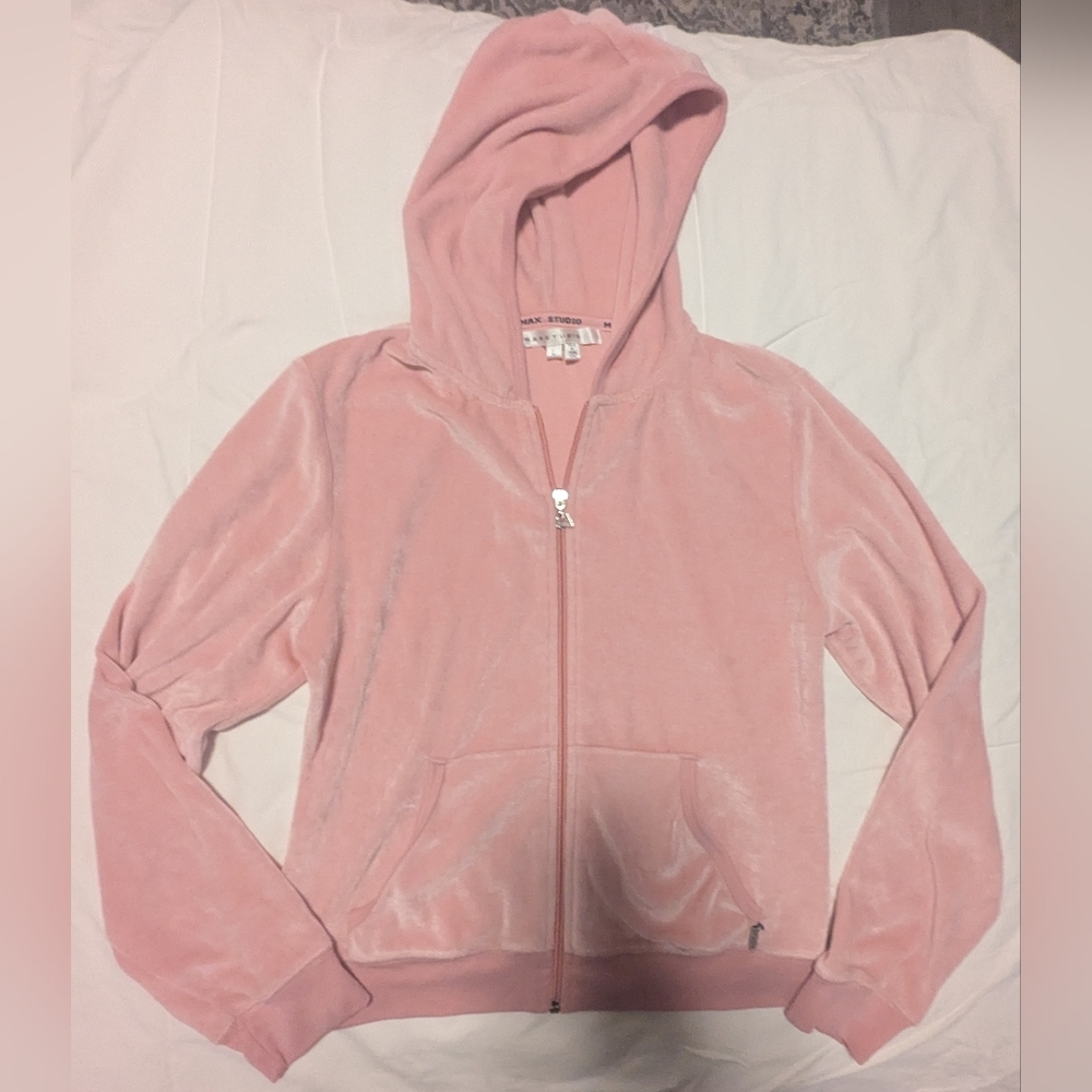 Juicy Couture Pink Velour Hoodie